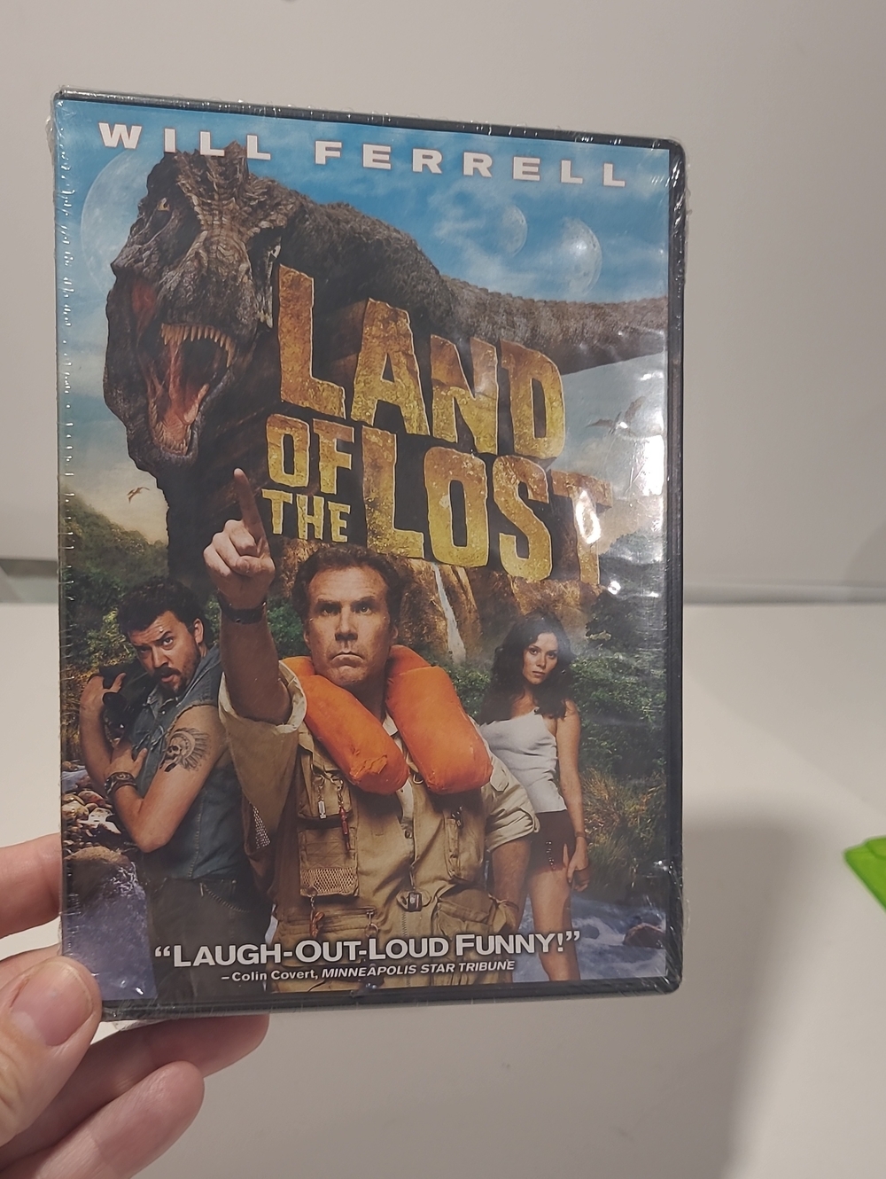 Land of the Lost DVD - Orange/Blue Cover